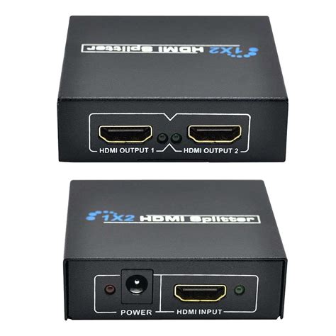 Splitter Hdmi X Distribuidor Duplicador Full Hd P Na