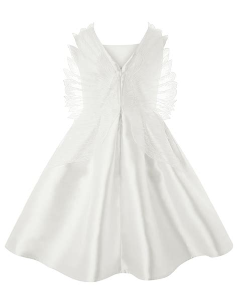 Monsoon Angel Wings Dress Ivory 9 Years 5150212653 Dresses