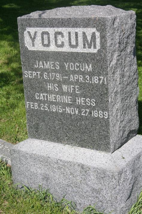 Catherine Hess Yocum M Morial Find A Grave