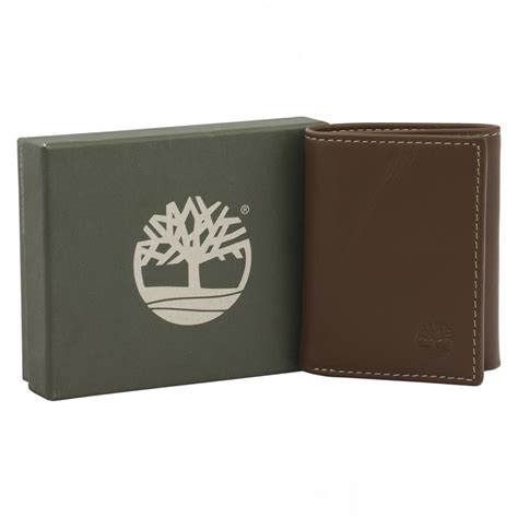 Timberland Men S Trifold Wallet Soft Genuine Leather Slim Billfold Id