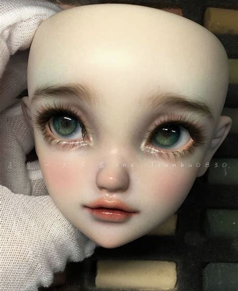 Пин от пользователя Pam на доске Bjd Faceup Макияж для куклы Шарнирные куклы Кукольное лицо