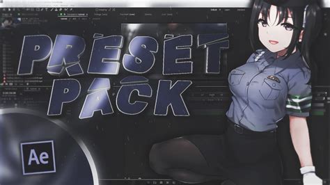 The Best Amv Preset Pack After Effects Amv Youtube