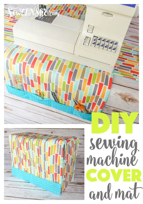 Easy Peasy Sewing Machine Cover And Mat {free Sewing Pattern} — Sewcanshe Free Sewing Patterns