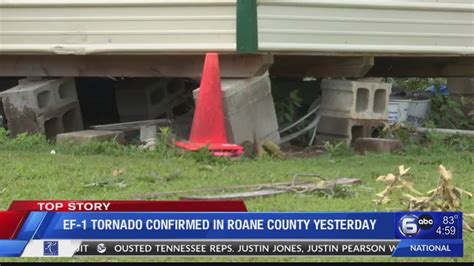 Ef Tornado Confirmed In Roane County Youtube