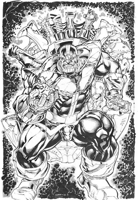 Thanos Commission By Kevin Sharpe On Deviantart Comic Art Comics