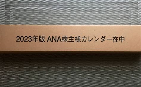 Yahooオークション 全日空 2023年版 Ana株主カレンダー