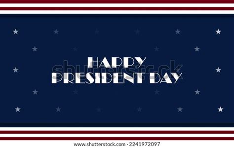 Presidents Day Background Design Banner Poster Stock Vector (Royalty ...