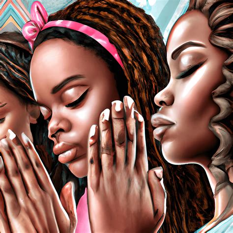 Praying African Women Creative Fabrica