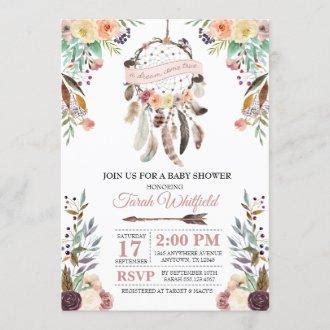 Dream Catcher Baby Shower Invitations By Stork