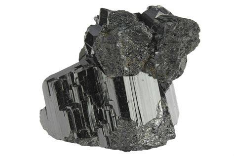 1 9 Lustrous Black Tourmaline Schorl Crystals Namibia 239644