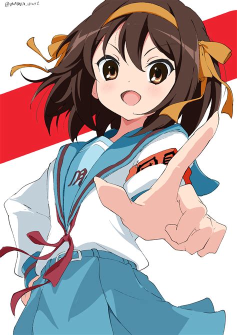 Suzumiya Haruhi Suzumiya Haruhi No Yuuutsu Image By Okamoto Illust