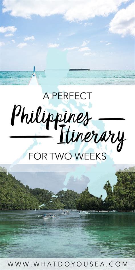 Philippines itinerary for 2 weeks an adventurous philippines itinerary – Artofit