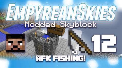 Minecraft Skyblock Lets Play Episode 12 Afk Fishing Theerealduke