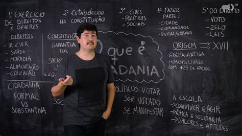 O Que é Cidadania Youtube