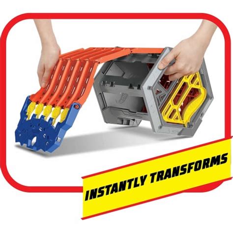 Mattel Hot Wheels 5 Lane Collapsible Roll Out Raceway Track Set Multicolor 1 Piece Fred Meyer