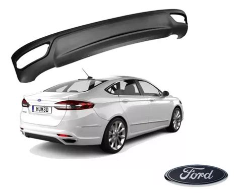 Moldura Cobertura Parachoque Traseiro Ford Fusion Ks Z F Frete Gr Tis