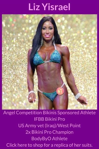 Liz Yisrael Is Goals Ifbb Bikini Pro Olympian And Angel Competition