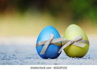 Hourglass Easter Eggs Copy Space Wallpaper Stock Photo