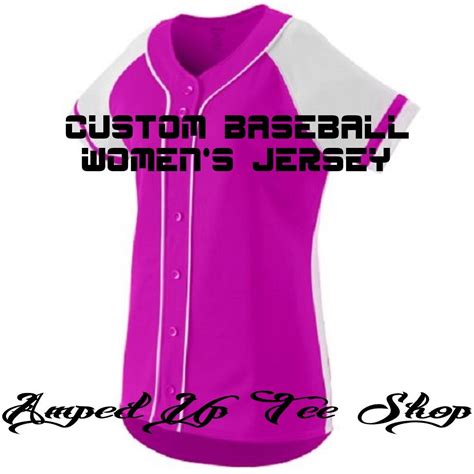 Custom Baseball Women's Jerseys Custom Jersey