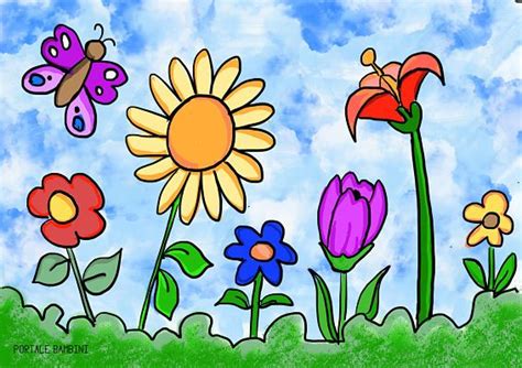 Disegni Di Primavera Da Colorare Primavera Arte