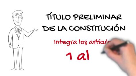 Título Preliminar De La Constitución Youtube