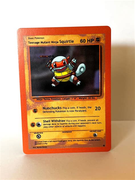 Squirtle Pokemon Card