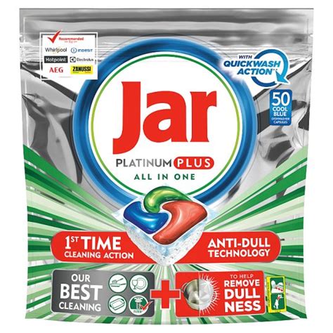 Fairy Platinum Plus Dishwasher Tablets Regular 50 Capsules Tesco