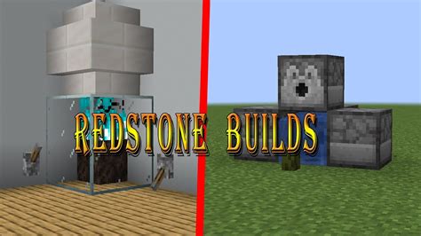 Minecraft Best Redstone Build Hacks That Will Blow Your Mind Youtube