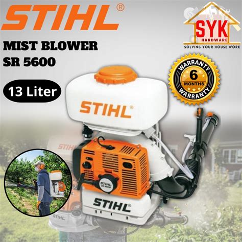 Syk Stihl Sr Mist Blower Sprayer Mist Blower Mist Duster Mesin