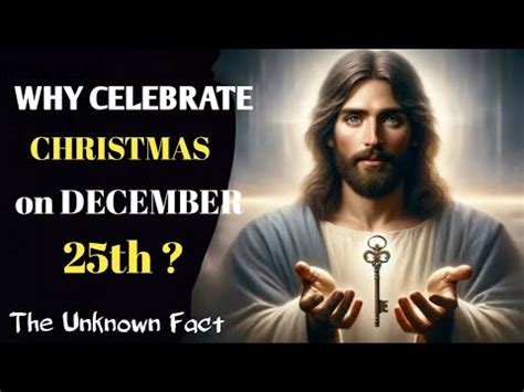 Why Do We Celebrate Christmas On December Th God S Message Today