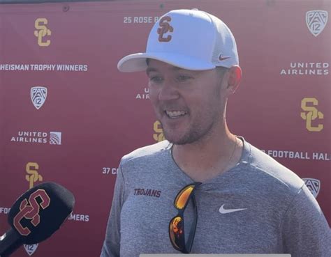 Everything Lincoln Riley Said After Usc S Tuesday Practice Of Stanford