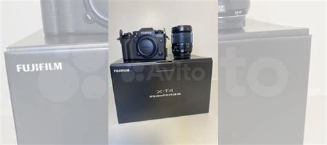 Fujifilm xt4 с обективом купить в Кемерово | Электроника | Авито
