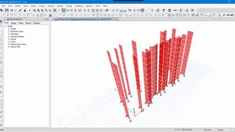 ETABS 07 Design Of Shear Walls YouTube