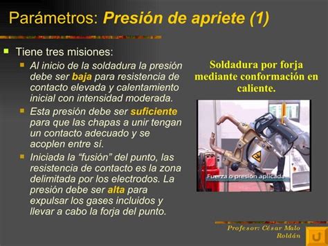 Soldadura Por Puntos De Resistencia