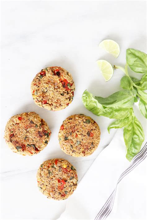 The Best Quinoa Chickpea Burgers Healthy Grocery Girl