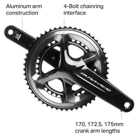 Shimano Dura Ace Fc R Speed Crankset Components