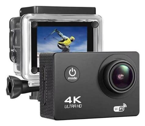 Camara Go Pro De Accion K Wifi Ultra Hd Resistente Al Agua Sumergible