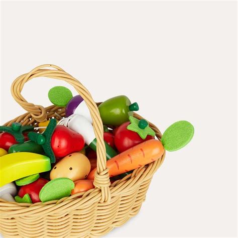 Fruit & Veg Basket, Janod Role Play | Fruit and veg, Veg, Fruit