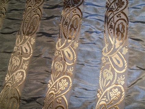 Silk Taffeta Paisley Jacquard Fabric 54 Wide सलक जकरड फबरक