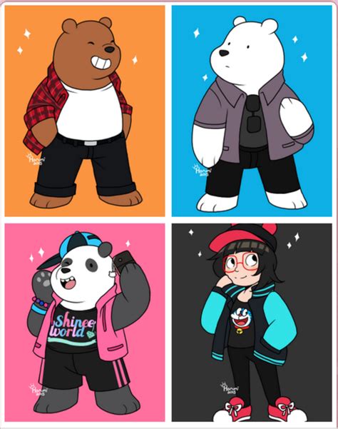 Fashion Bears We Bare Bears Know Your Meme