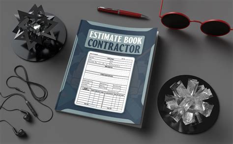 Estimate Book Contractor Job Estimate Quote Record Book With Client