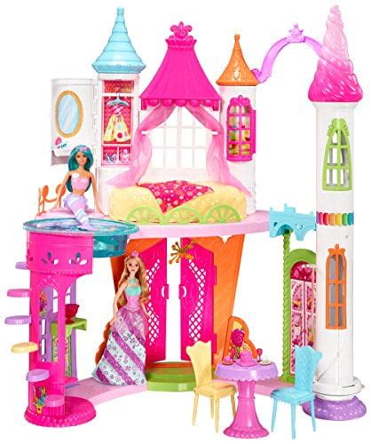 Barbie Dreamtopia Sweetville Castle - Walmart.com - Walmart.com