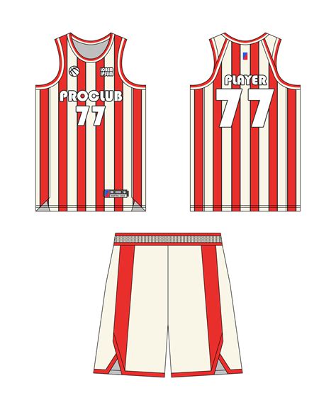 Jersey basketball template design. Basketball uniform mockup design ...