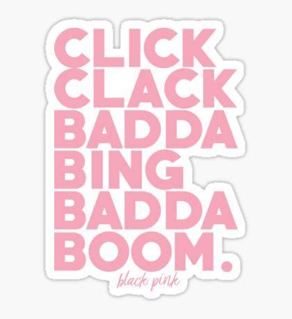 blackpink logo by kpopbuzzer logo sticker black pink printable image - blackpink stickers ...