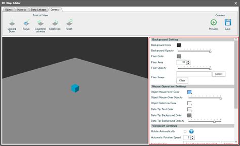 3d Map Editor Screen General Tab