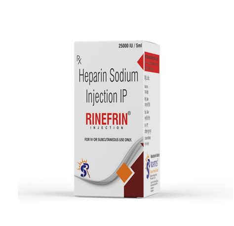 25000 IU Heparin Sodium Injection IP At Rs 225 Vial Heparin Injection