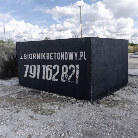 Betonowy Zbiornik na deszczówkę 12m3 12000 litrów Betonowy Zbiornik na