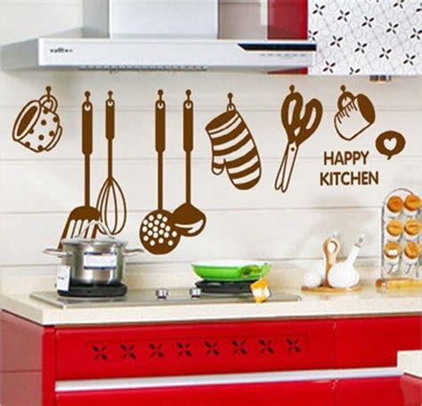 Decals Design Stylish Kitchen Wall Sticker Pvc Vinyl 60 Cm X 45 Cm