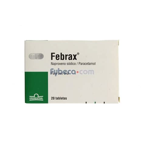 Febrax 275 Mg Blíster Unidad Fybeca