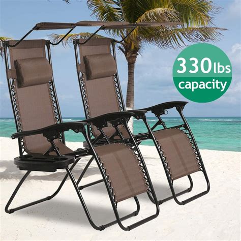 Zero Gravity Chair Outdoor Folding Adjustable Lounge Chair Chaise